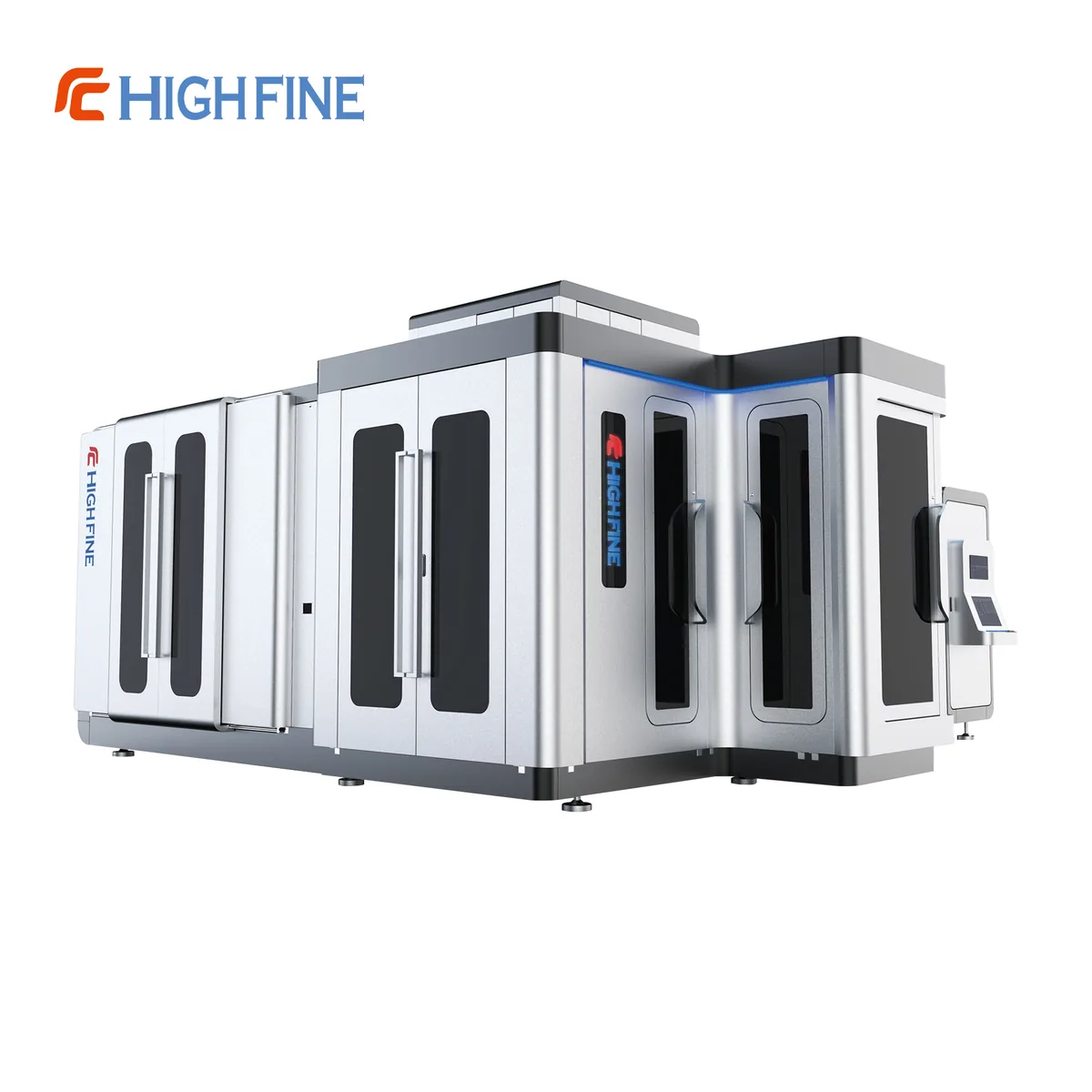 Blow-fill-seal machine for aseptic vial production